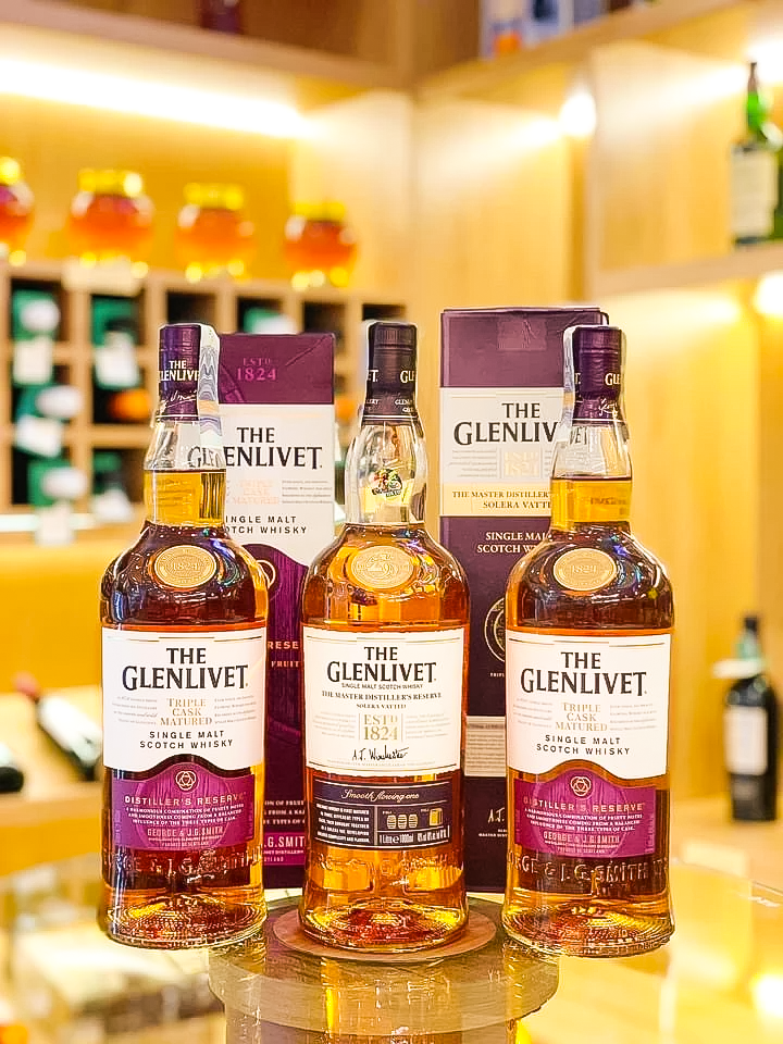 Rượu Glenlivet Triple Cask 1000ml