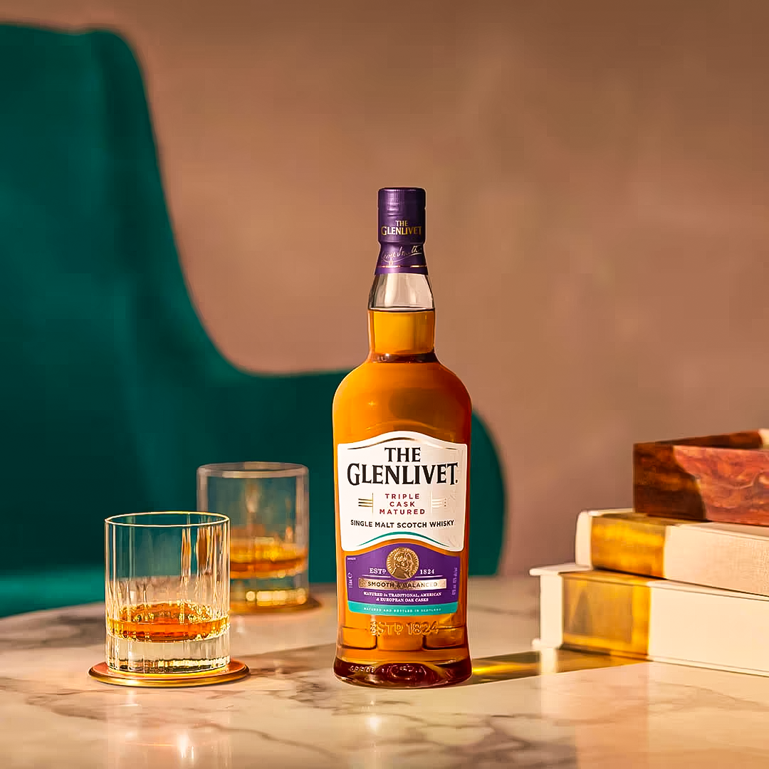 Rượu Glenlivet Triple Cask 1000ml