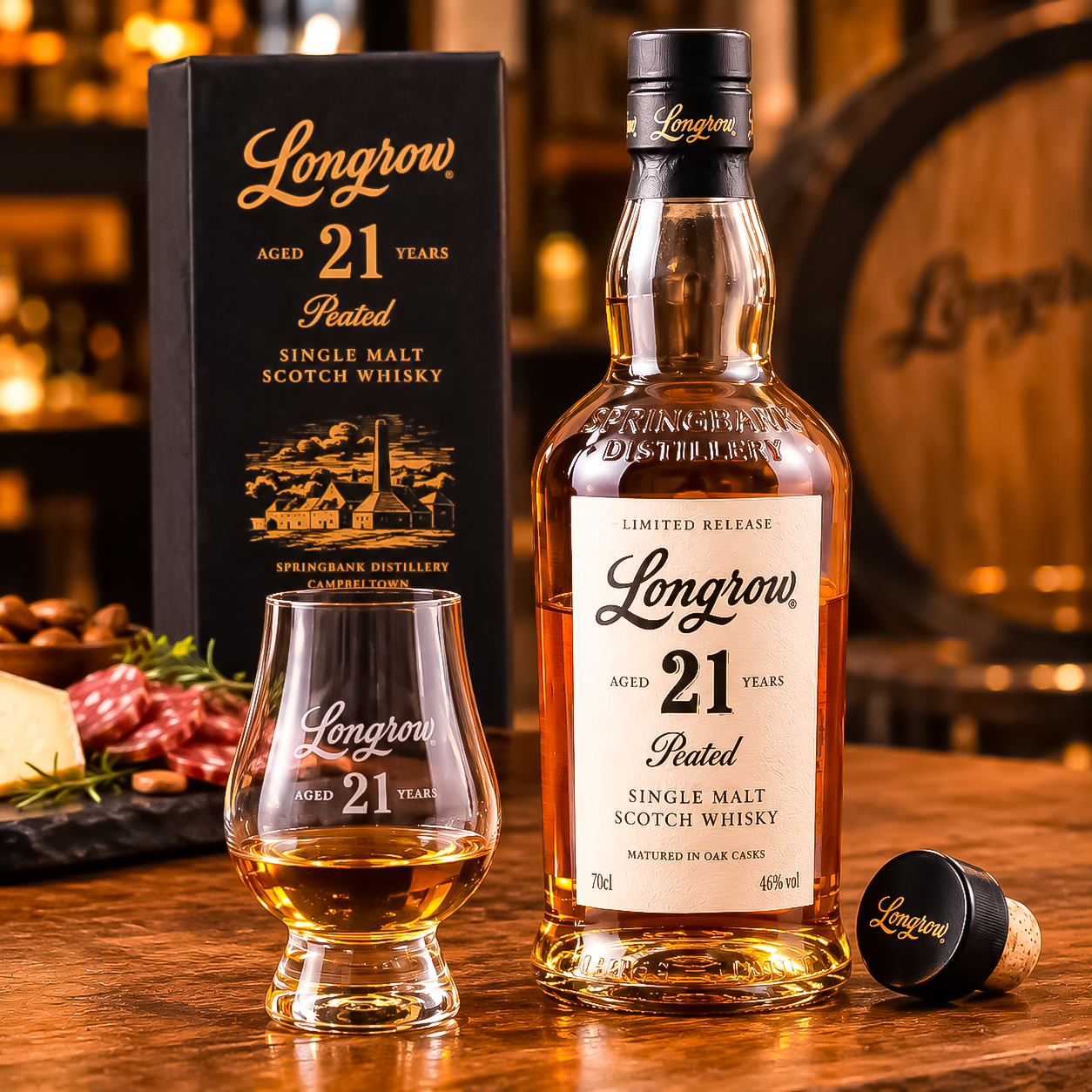 Rượu Longrow 21 năm