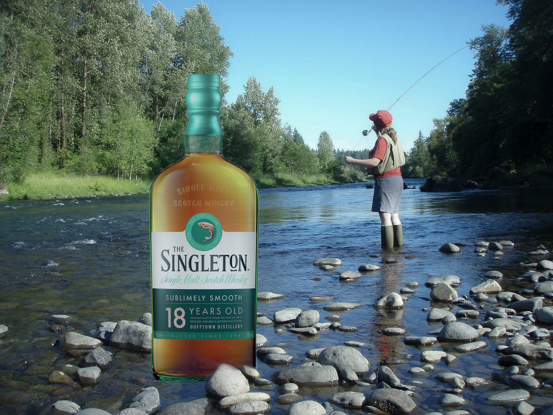 Rượu Singleton 18 năm hộp gỗ
