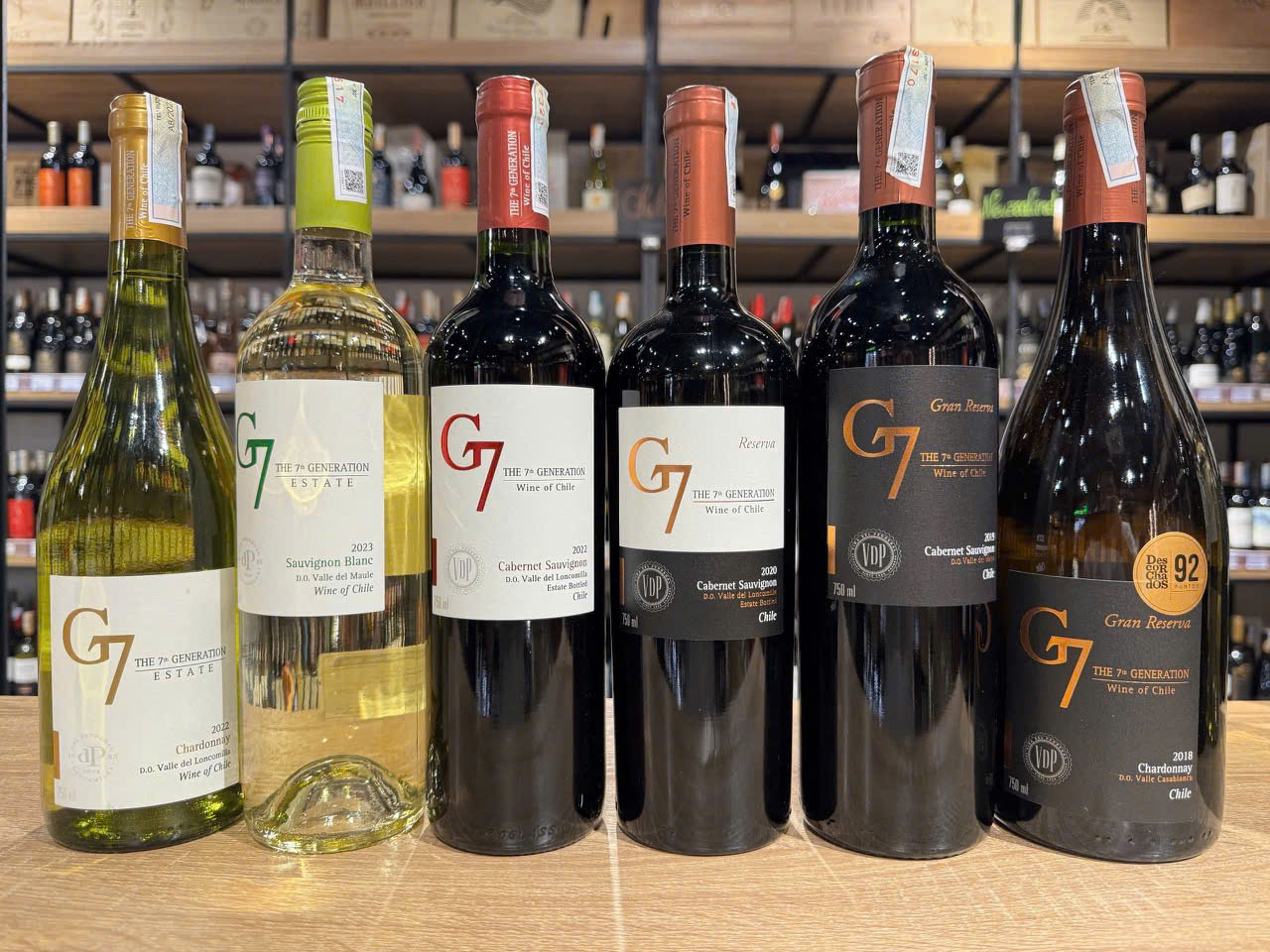 Rượu vang G7 Gran Reserva