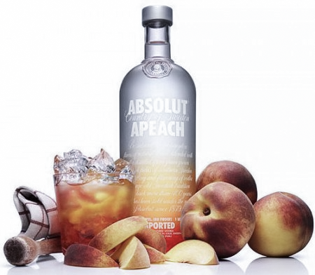 Rượu Vodka Absolut Apeach 