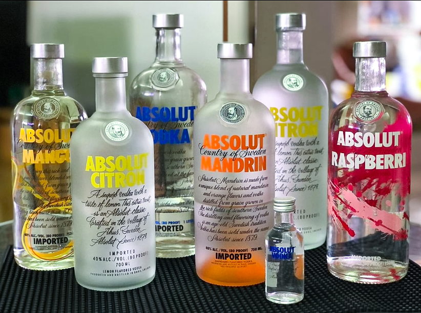 Rượu  Vodka Absolut  MANDRIN