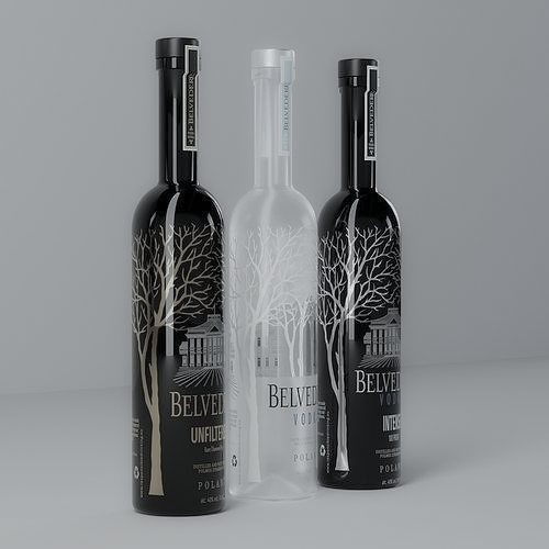 Rượu Vodka Belvedere Intense 100 Proof 700ml