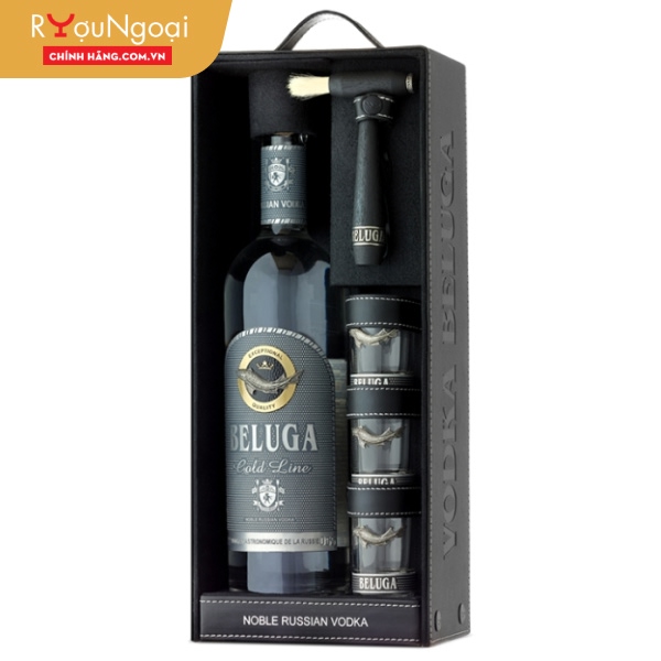 Rượu Vodka Beluga Gold Line là biểu tượng của sự sang trọng và tinh tế