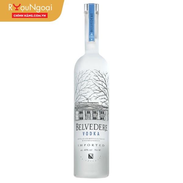 Rượu Vodka Belvedere còn được gọi là rượu lúa mạch đen