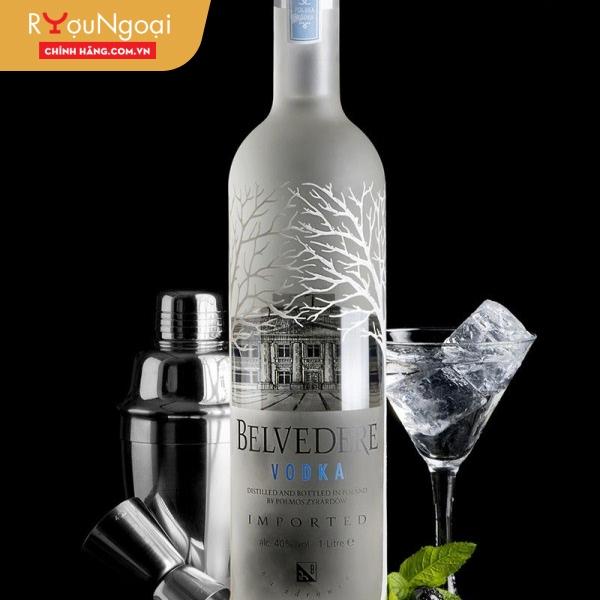 Hương vị của rượu Vodka Belvedere là một bản giao hưởng đầy phong phú