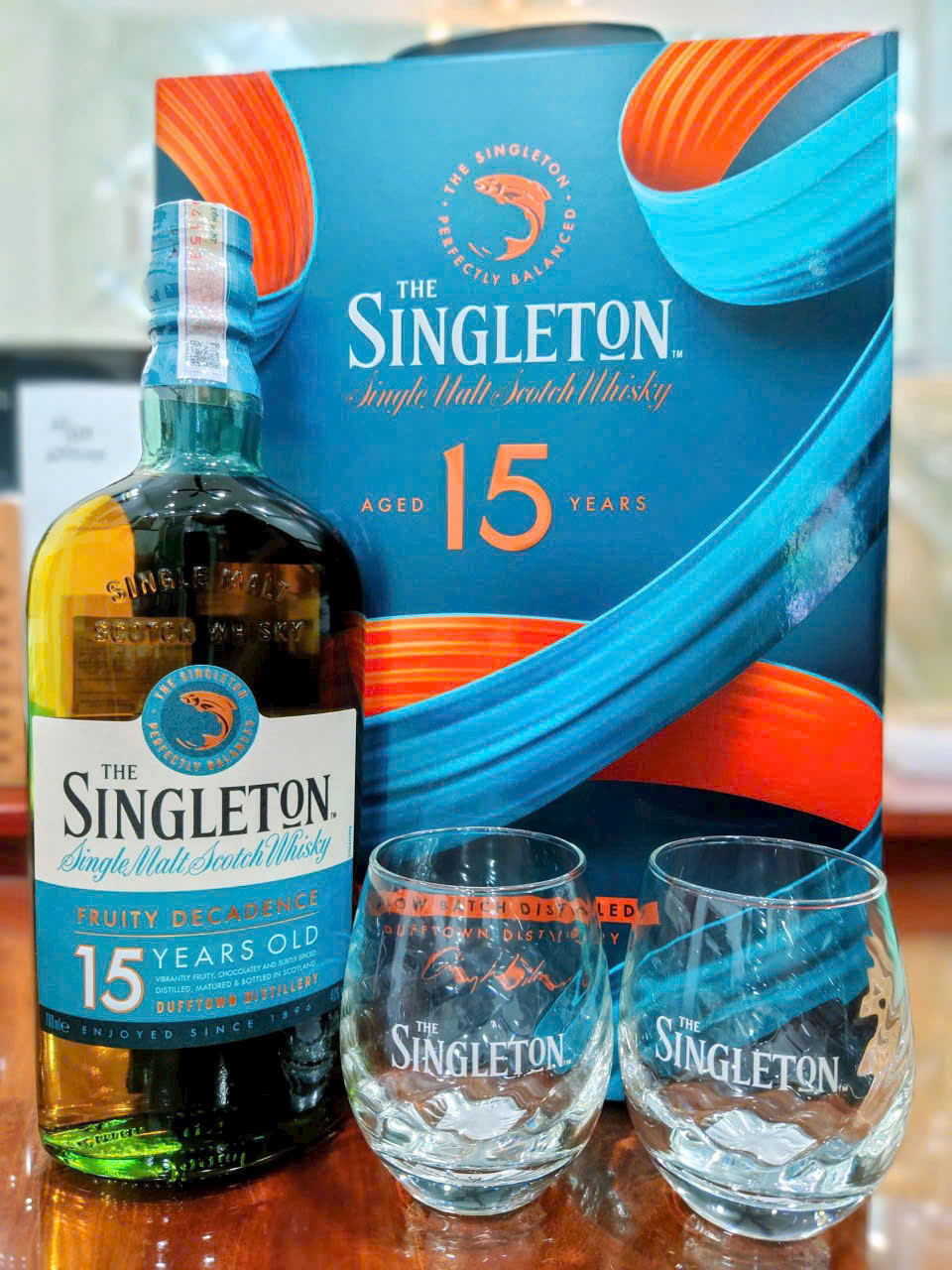 Rượu Singleton 15 Years hộp quà 2026