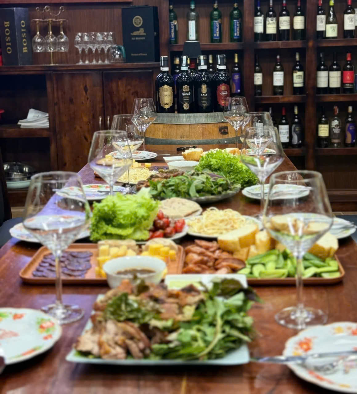 thưởng thức rượu vang 