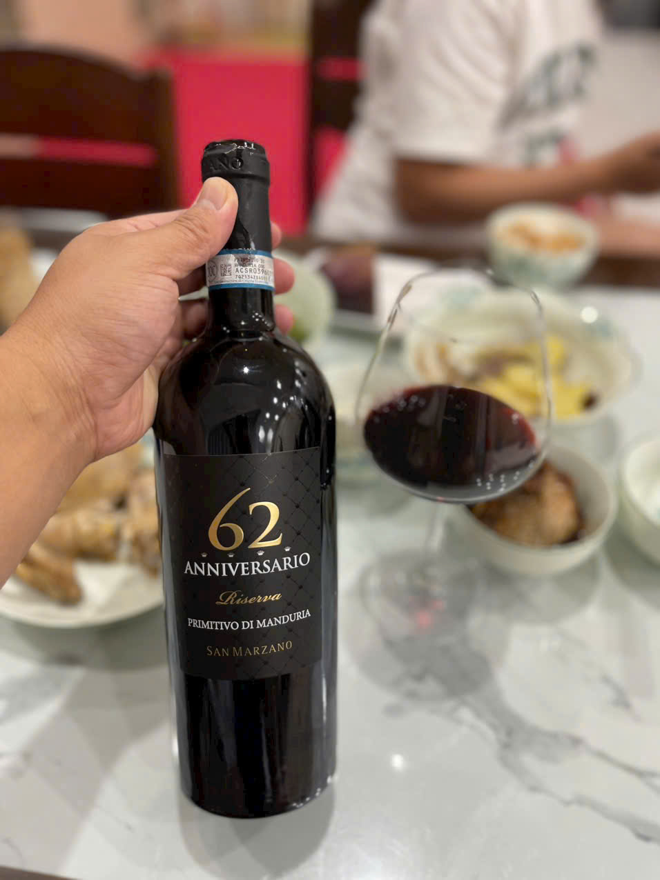 Rượu Vang 62 Anniversario Primitivo Di Manduria