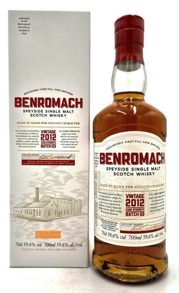 RƯỢU BENROMACH VINTAGE 2012 BATCH 03