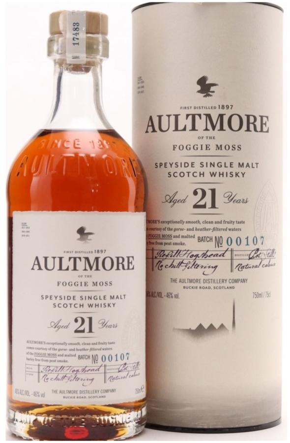 RƯỢU AULTMORE 21 NĂM FOGGIE MOSS