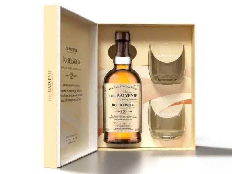 Rượu Balvenie DoubleWood 12 Hộp Quà 2025
