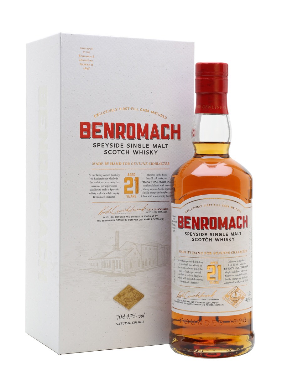RƯỢU BENROMACH 21 NĂM