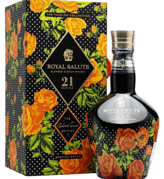 Rượu Chivas 21 Năm Richard Quinn Orange Rose Label