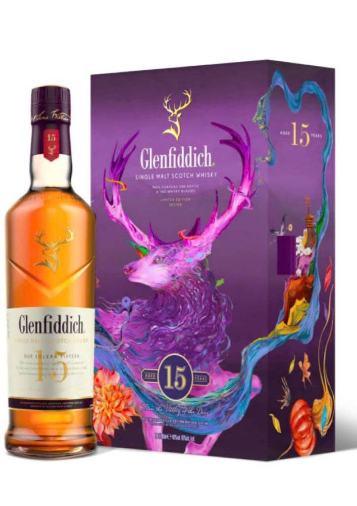 Rượu Glefiddich 15 năm mẫu 2025