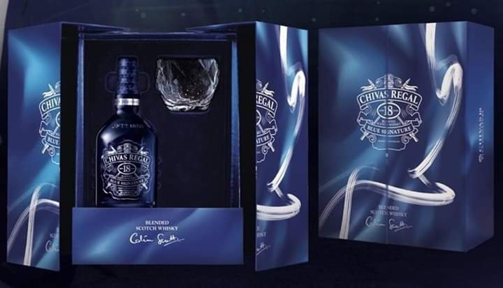 Rượu Chivas 18  Blue Signature  Hộp Quà