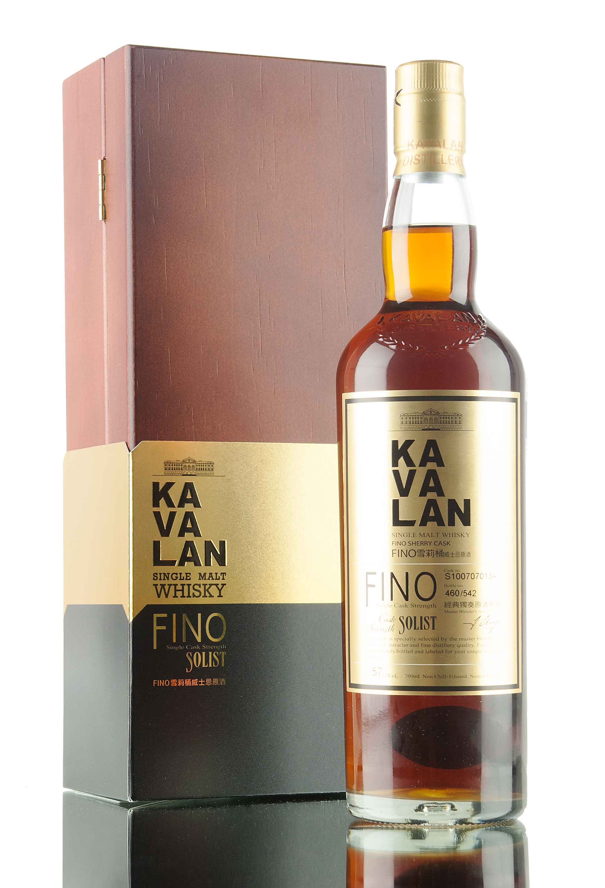 Rượu Kavalan Solist Fino Sherry Single Cask Strength.