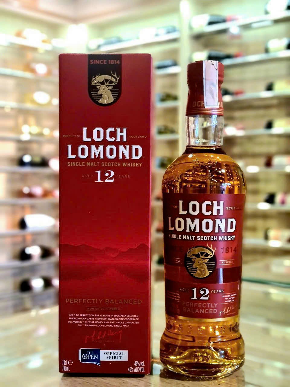 RƯỢU LOCH LOMOND 12 NĂM PERFECTLY BALANCED
