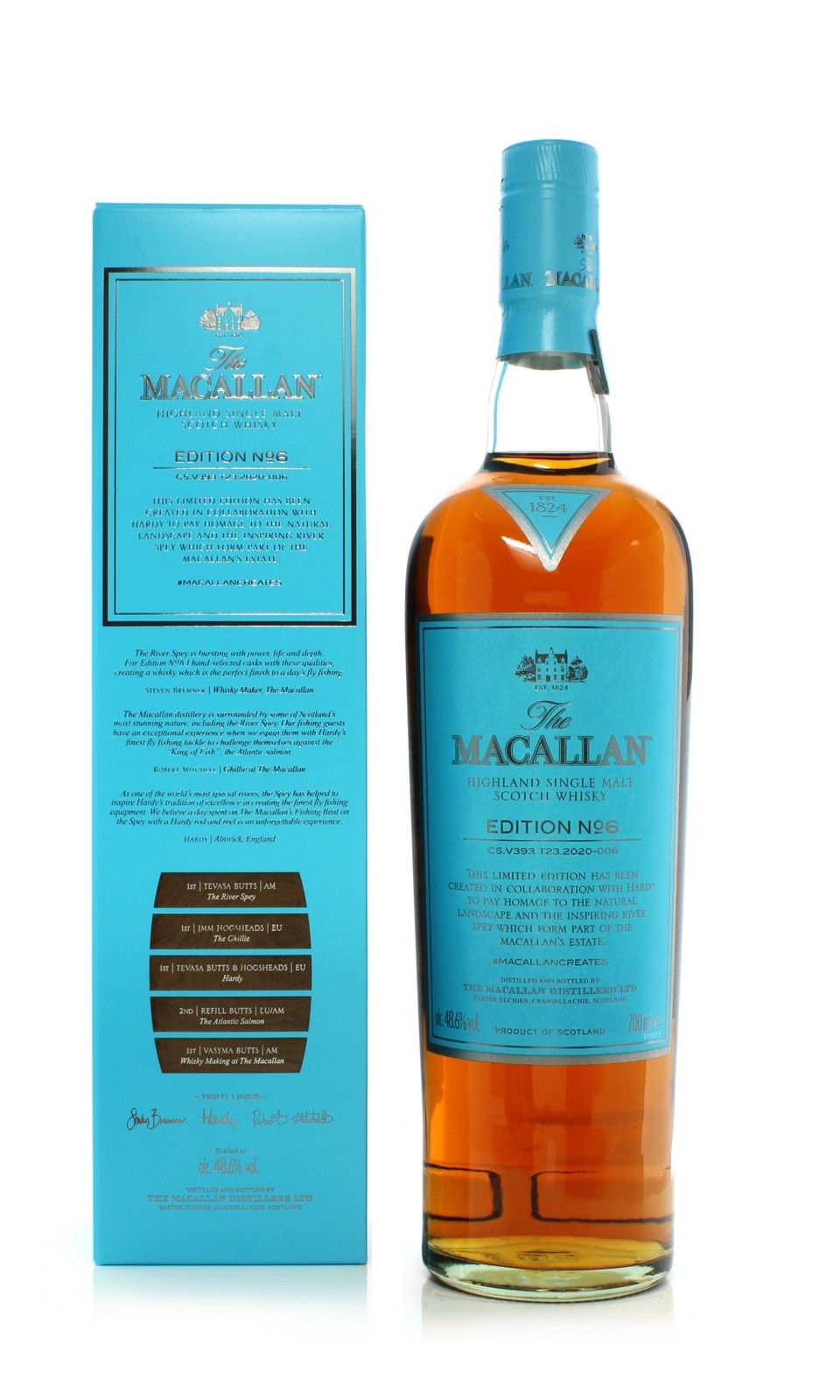 Rượu Macallan NO 6  Edition 700ml  48.6%