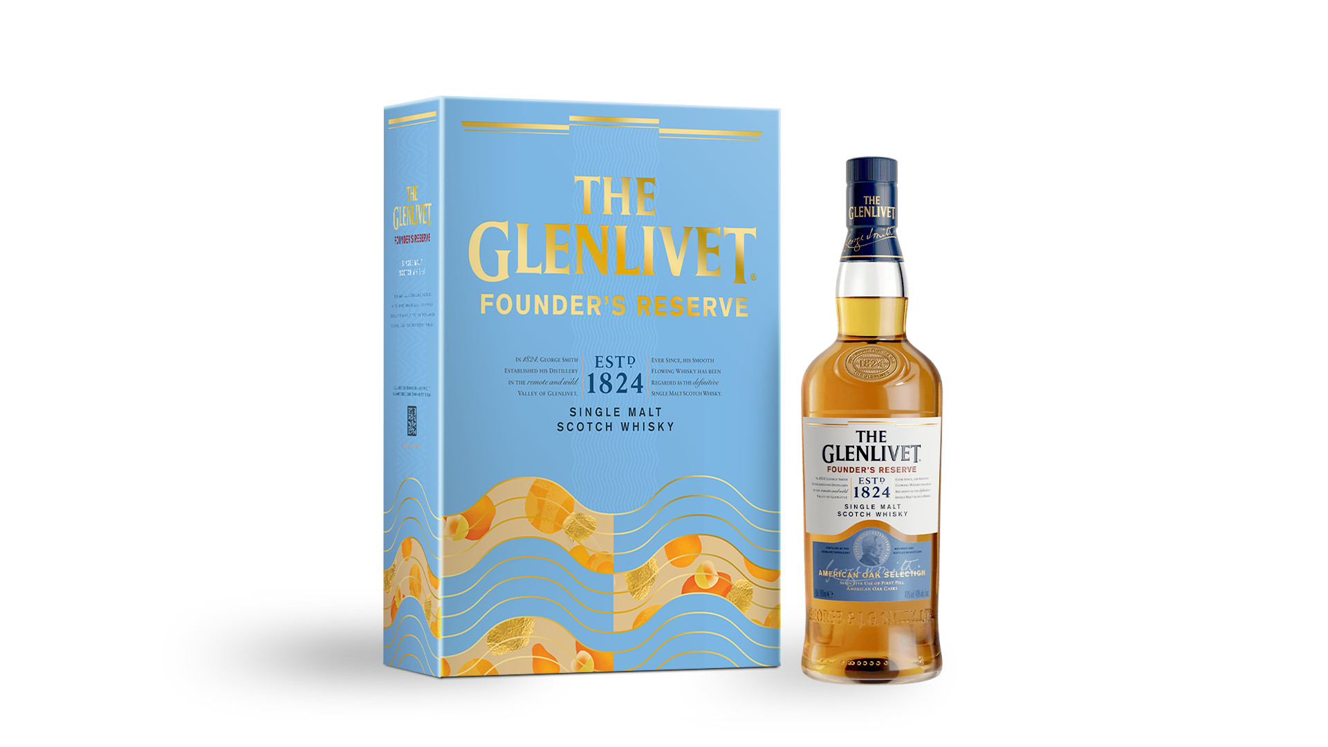 RƯỢU GLENLIVET FOUNDERS RESERVE HỘP QUÀ 2024