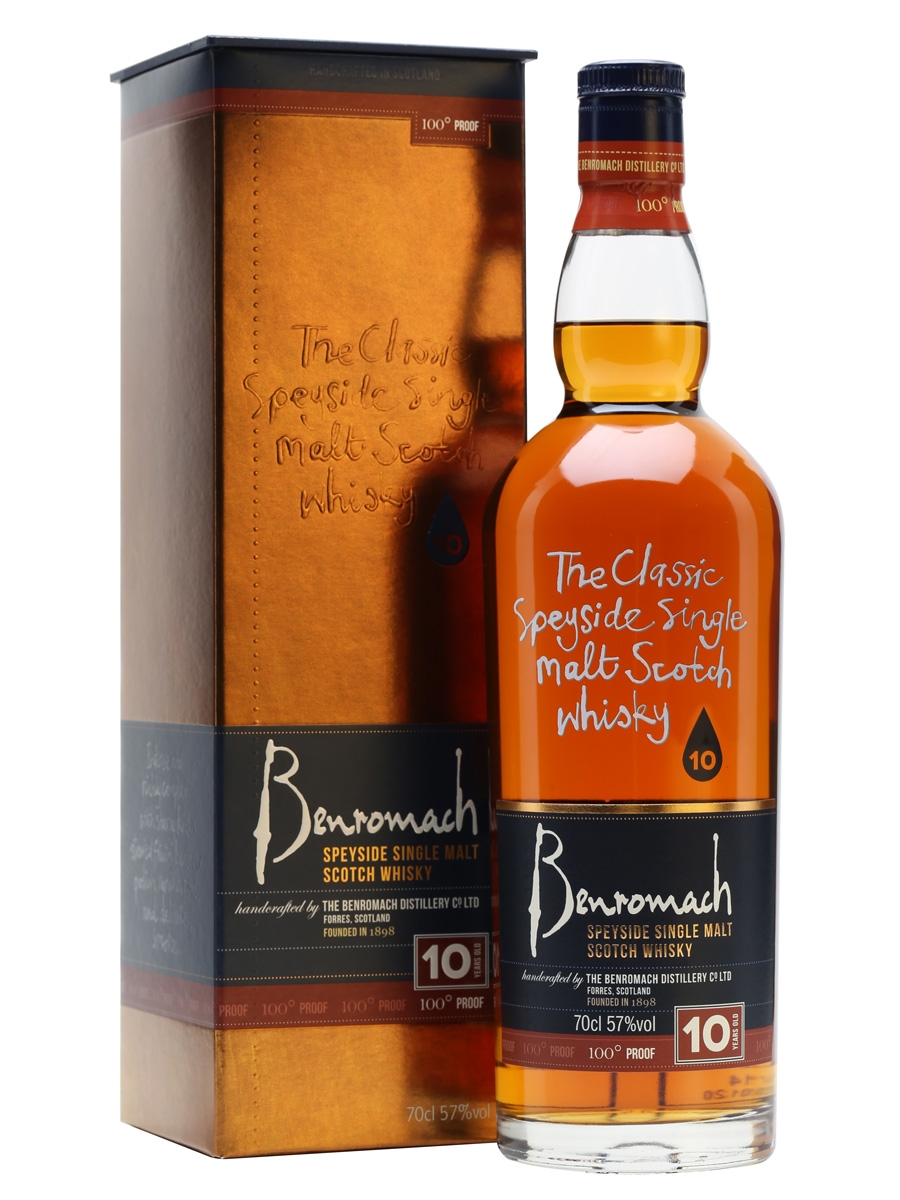 Rượu Benromach 10 năm 100 Proof