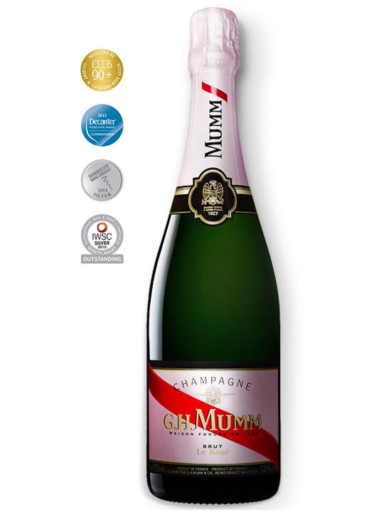 Rượu Champagne GH Mum Rose