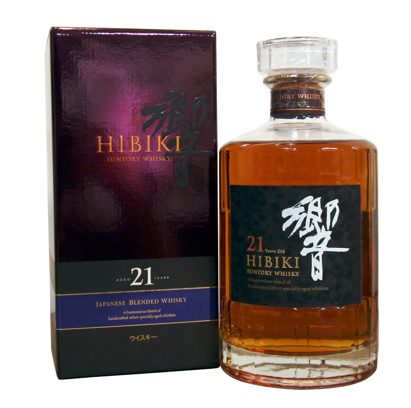 Rượu Hibiki 21Yo mẩu củ