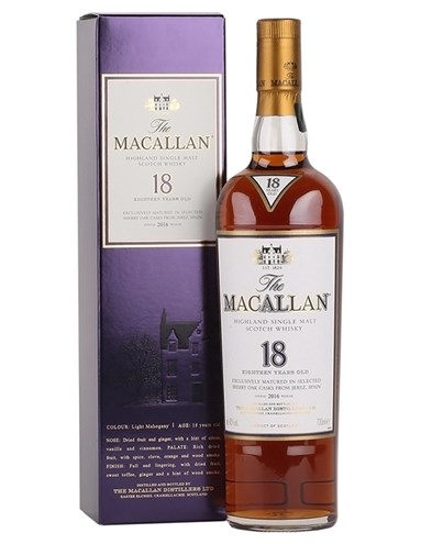 Rượu Macallan 18 yo Sherry OAK