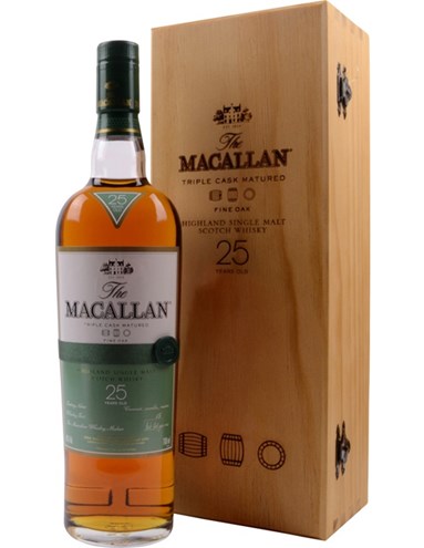 Rượu Macallan 25 năm Fine Oak