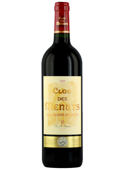 Rượu Vang Clos Des Menuts 2009