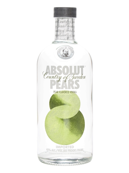 Rượu Vodka  Absolut  Pears