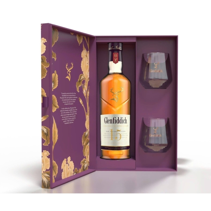 Rượu Glenfiddich 15 năm hộp quà tết năm 2026