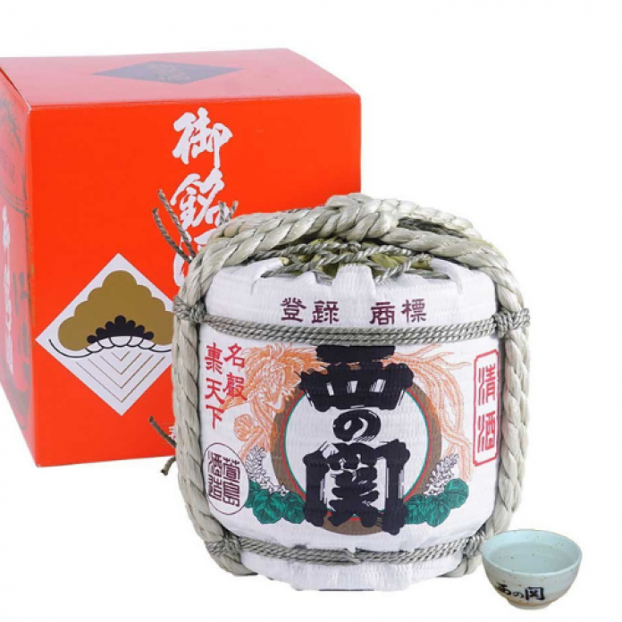 Rượu Sake Nishino Seki Hana Barrel 1800ml